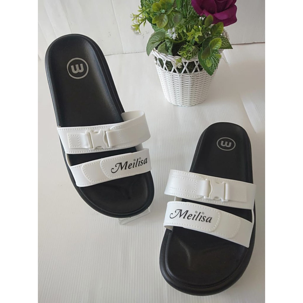 sogo SANDAL IMPORT WANITA Sandal Wanita Murah Slip Casual Teplek Sendal Cewek Flat Kekinian