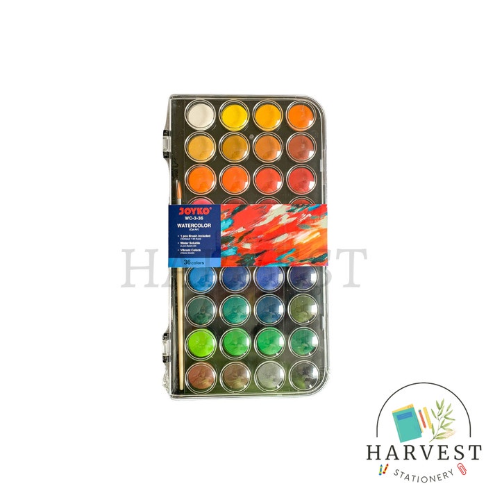 

Menakjubkan Cat Air Kering Joyko 36 Warna / Joyko Watercolor Set 36 Color Gilaa!!!