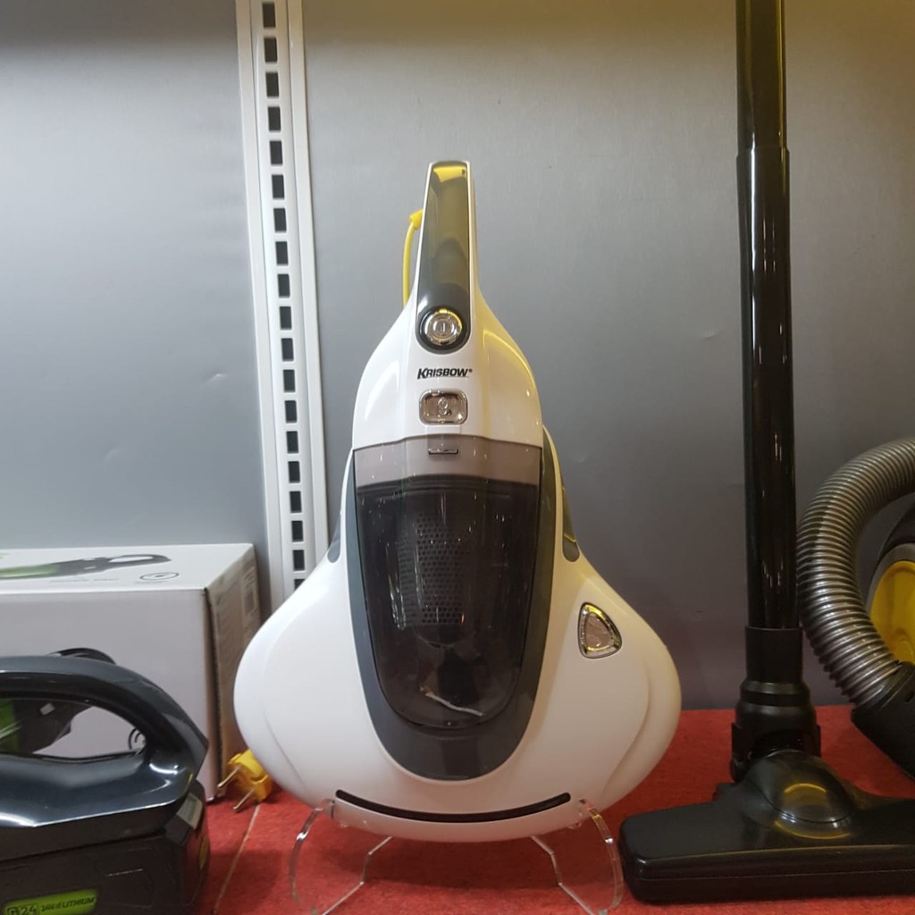 Krisbow Vacuum Cleaner UV Dust Mite Anti Tungau Bed Sofa Kasur Cordless Portable