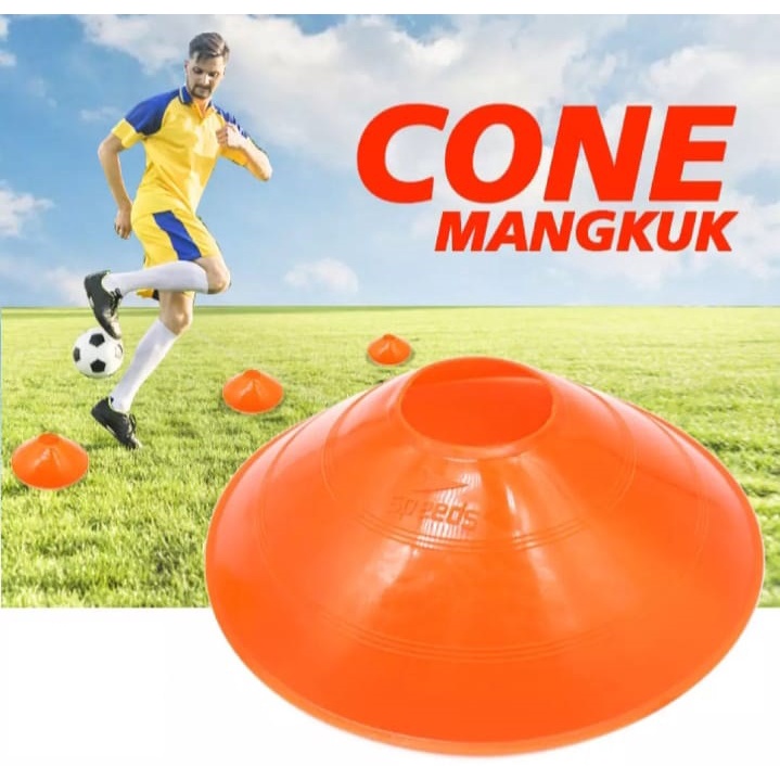 Cone Mangkok LX005-1 Atau Cones Latihan Bola Isi 50pcs Mangkuk Original