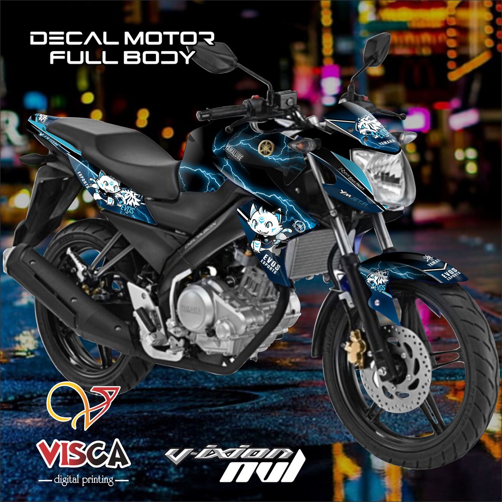 Decal Vixion NVL Decal Vixion New Stiker Vixion NVL Stiker Vixion New Evos