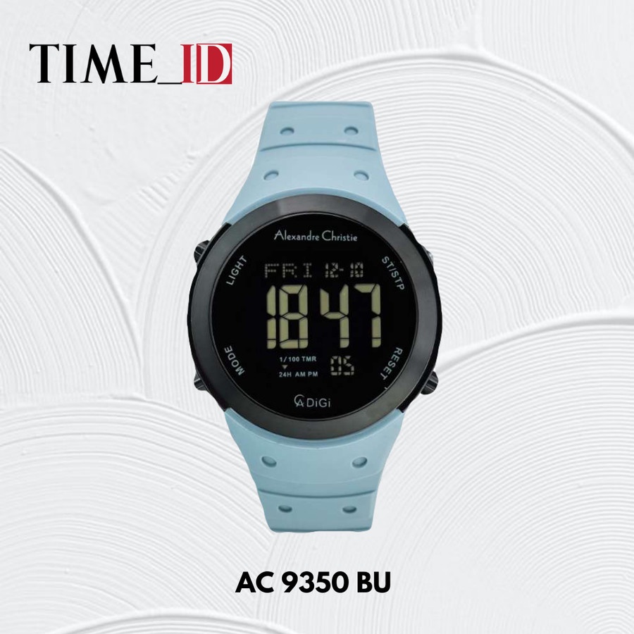 Jam Tangan Alexandre Christie AC 9350 BLACK GREY UNISEX