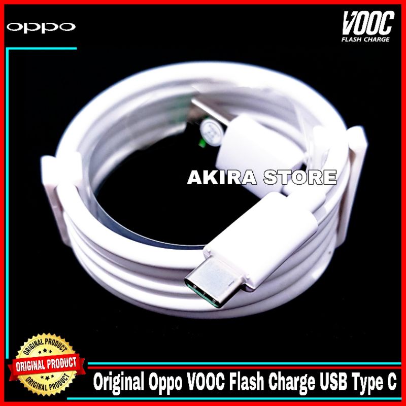 Kabel Data Oppo Reno Ori USB C ORIGINAL 100% VOOC Type C