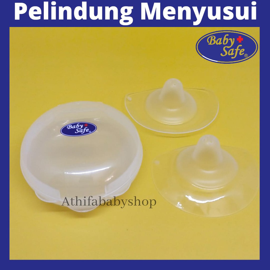 Niple Shield Penyambung Puting Pelindung Puting Menyusui Nipple Puller Baby Safe Breast Shield Isi 2