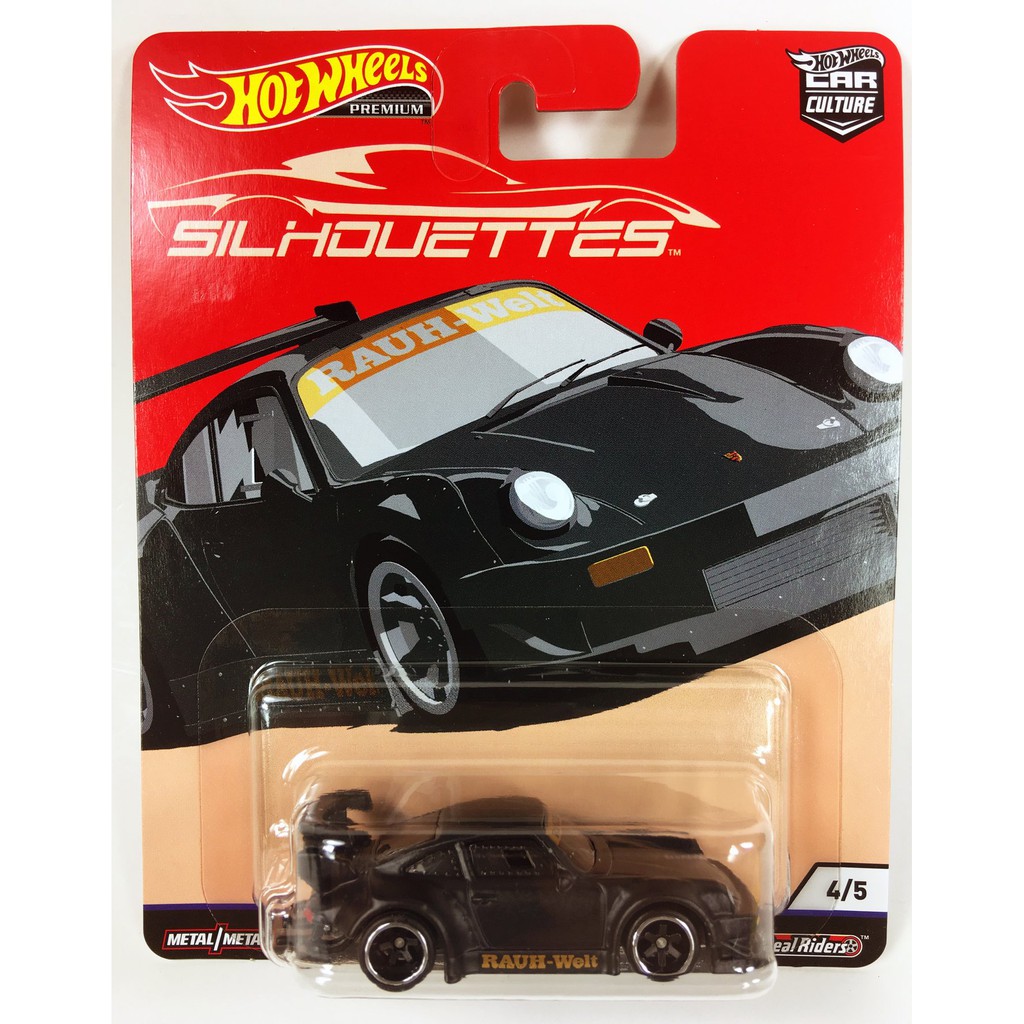 Hot Wheels RWB Hitam Porsche 930 Stella Artois Car Culture Silhouettes Premium