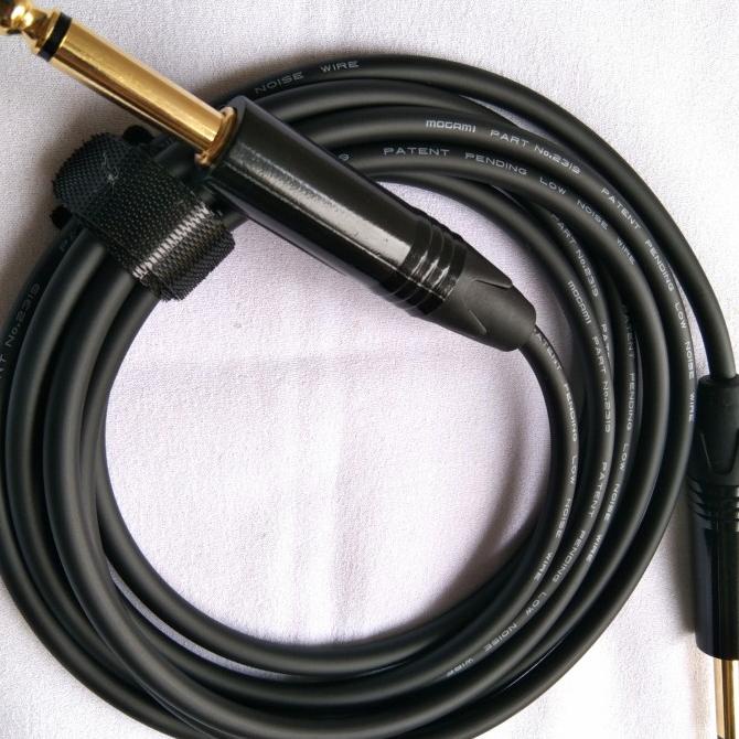 Kabel Jack Gitar 3Mater Mogami 2319 Dan Jack Akai Mono Aztec