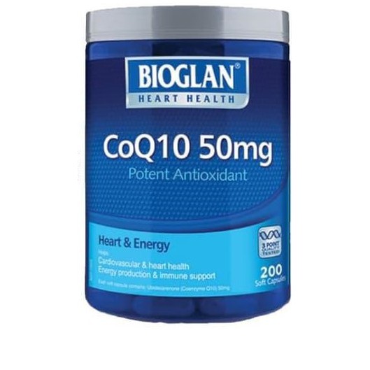BV5057 "RESTOK" Bioglan COQ10 50mg 200 kapsul