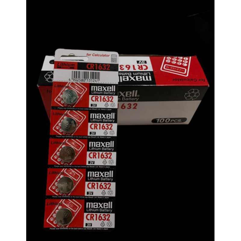Batre Maxell Original CR1632
