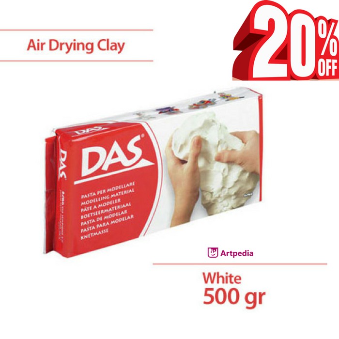 

DAS CLAY PUTIH 500GR Obral