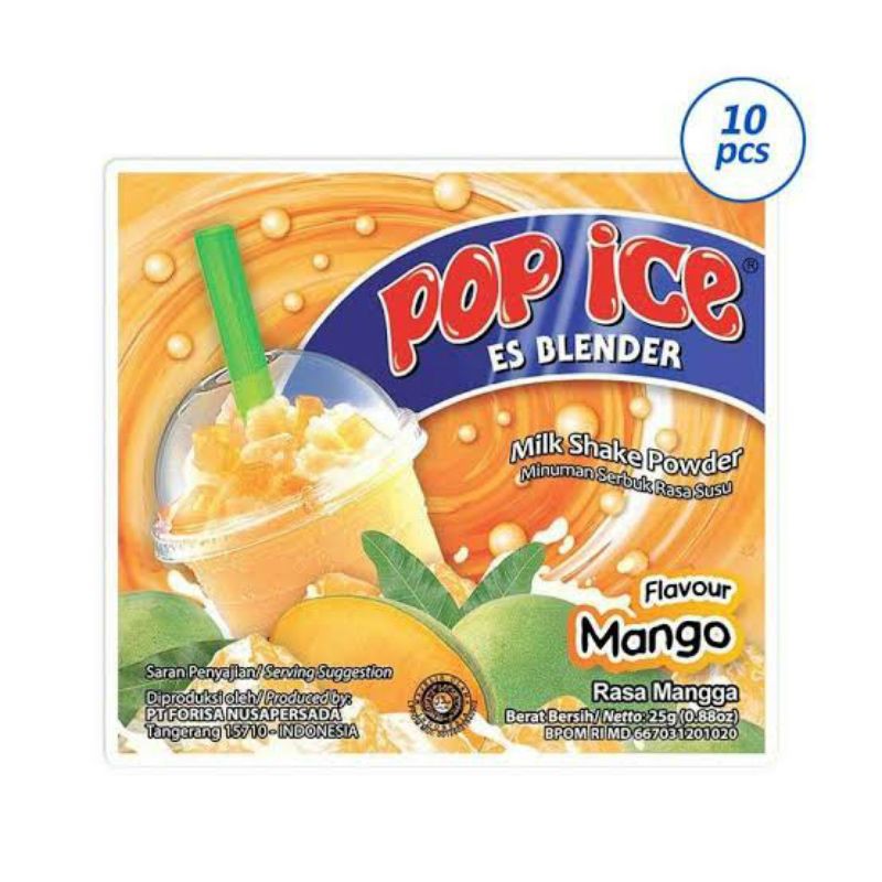 

pop ice mango10pc