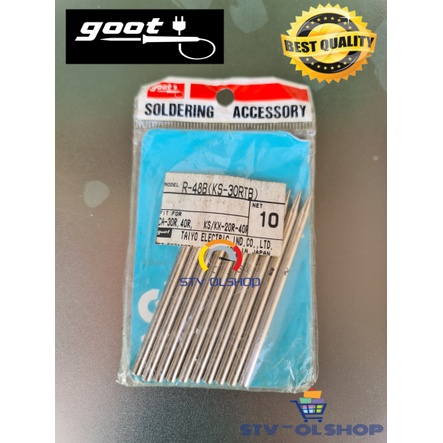 Ujung solder goot 30-40 watt / tip / bit / mata solder goot 30-40 watt