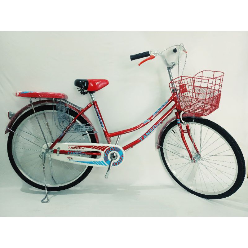 Sepeda city bike mini keranjang ukuran 20 24 26 inch Tango Urban Flower untuk anak dan dewasa