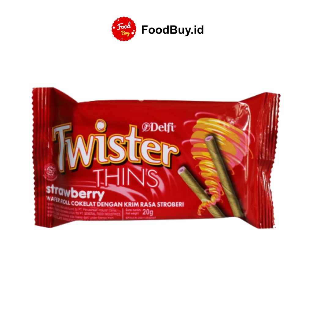 

Twister Thins Strawberry 15 Gr