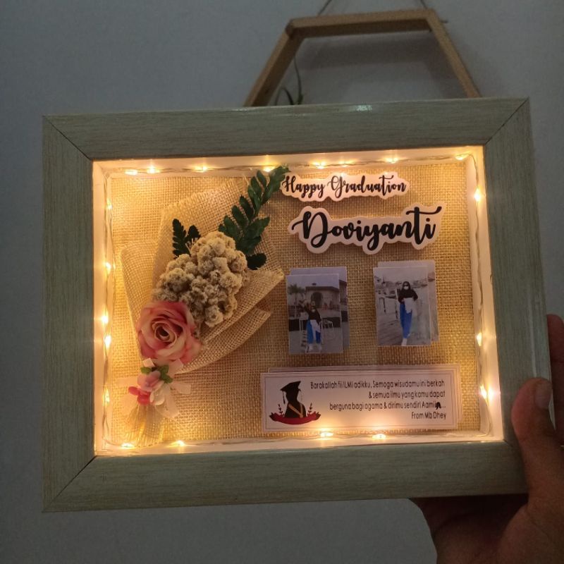 

kado ULTAH/ kado ANNIVERSARY/KADO/flower in frame