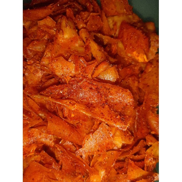 

Kripik Singkong Sultan rasa Pedas Bawang