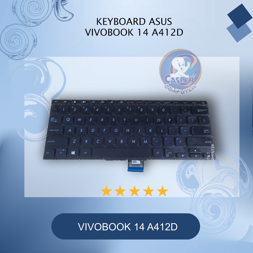 TUTS TOMBOL SATUAN / COPOTAN KEYBOARD ASUS VIVOBOOK 14 A412d