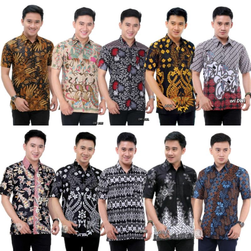 Baju Batik Pria Gus Azmi Syubbanul Muslimin Batik Katun Halus Hadroh Azzahir Hilwa