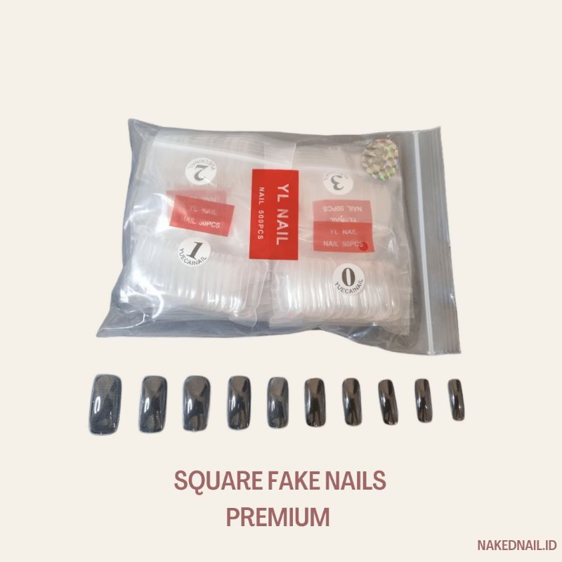 Kuku palsu kotak / fake nails grade premium nail art nail gel nailart