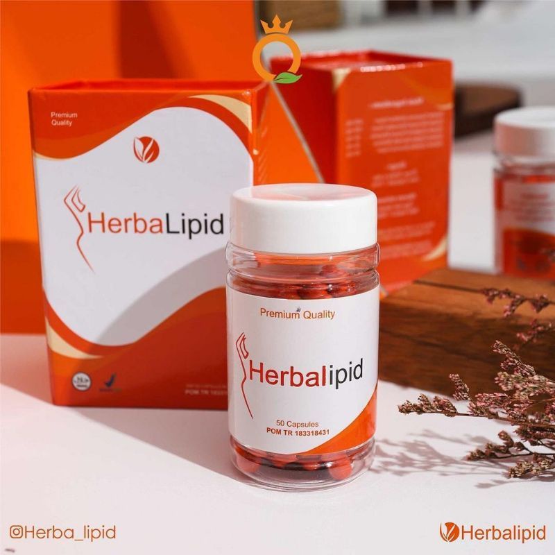 Herbalipid Slimming BPOM & HALAL Original Obat Pelangsing Badan Tubuh Penurun Berat Asli Diet Herbal