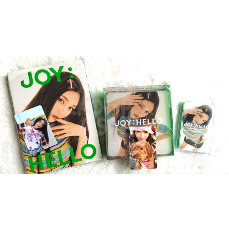 [READY] Red Velvet Joy Hello album Photobook Case Cassete