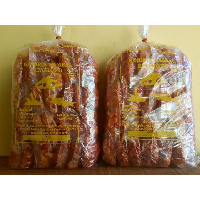 

Keripik Sambal Singkong Sibolga (30bks)
