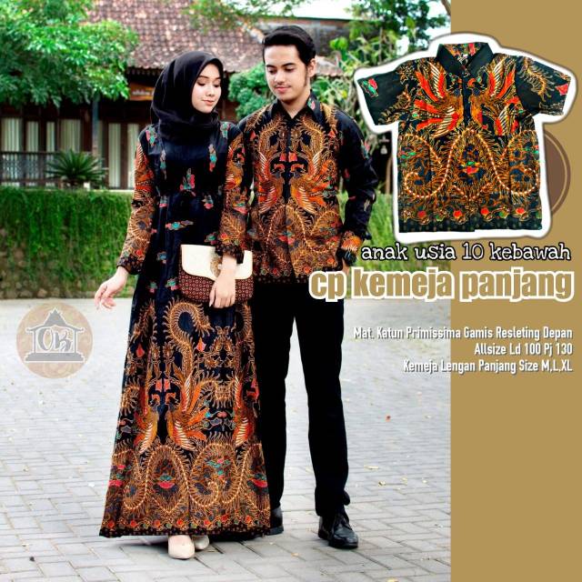 CP COUPLE GAMIS KEMEJA PANJANG