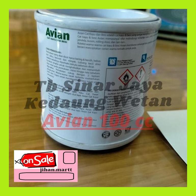 

Jnaygs Avian Cat Minyak 100Cc Besi Kayu X Glotex X Kuda Terbang X Ftalit Emco - Putih Sw 75Jhyiej