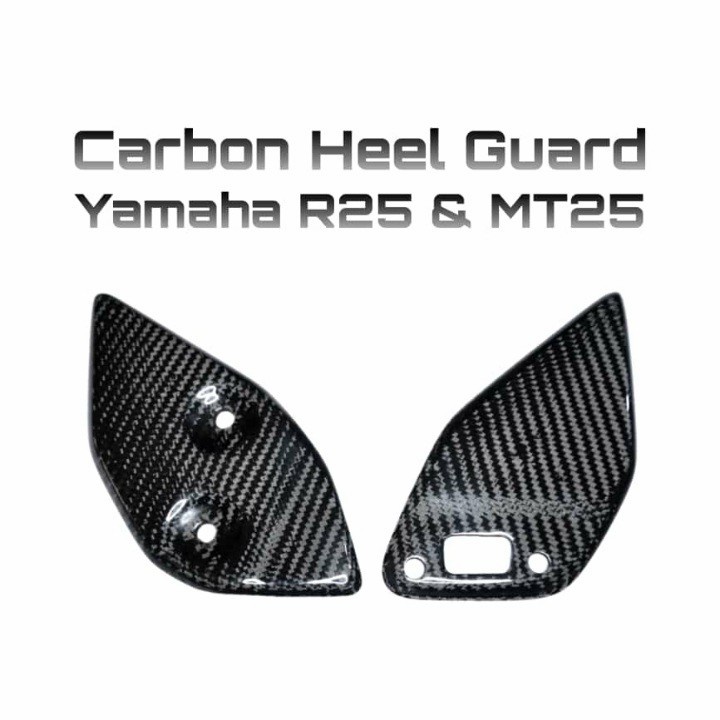 Carbonstar MT25 Heel Guard carbon Yamaha MT 25