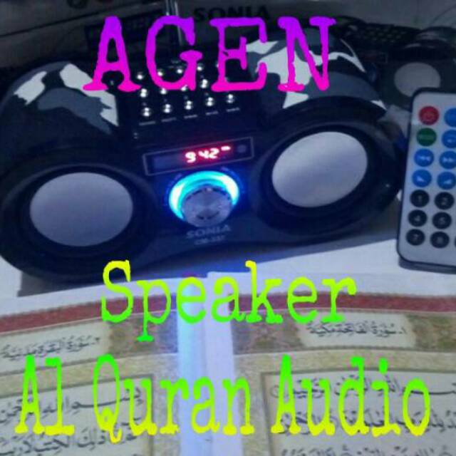 Speaker Audio Al Quran 20 qori hafallan digital murottal