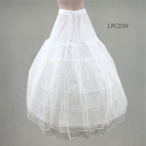 [PALING LARIS] PETTICOAT PENGEMBANG GAUN WEDDING PESTA BALL GOWN 6 RING 2 LAYER LPC019