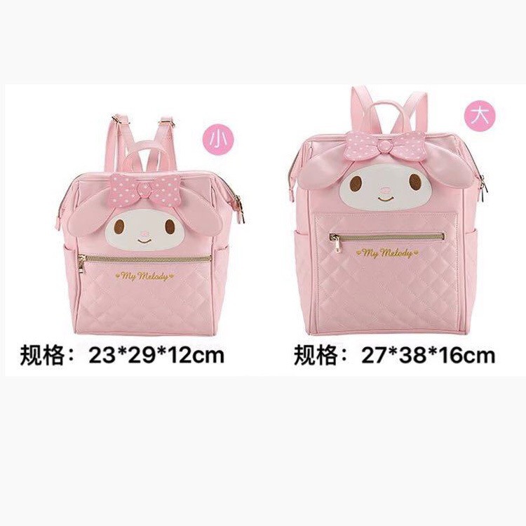04585  tas melody travel bag my melody ransel my melody,