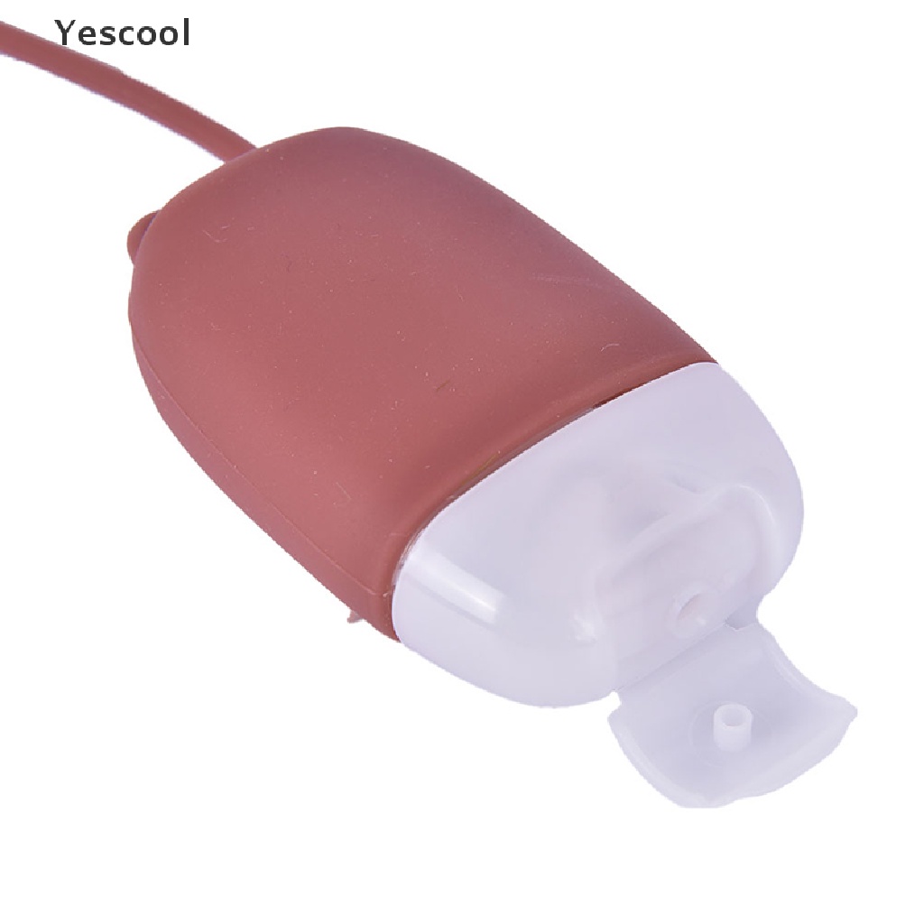 Yescool 1pc Botol Hand Sanitizer / Parfum Portable Bahan Silikon Untuk Travel