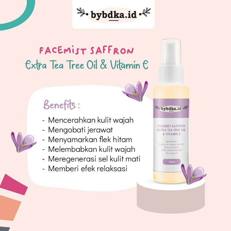 FACEMIST SAFFRON BYBDKA.ID