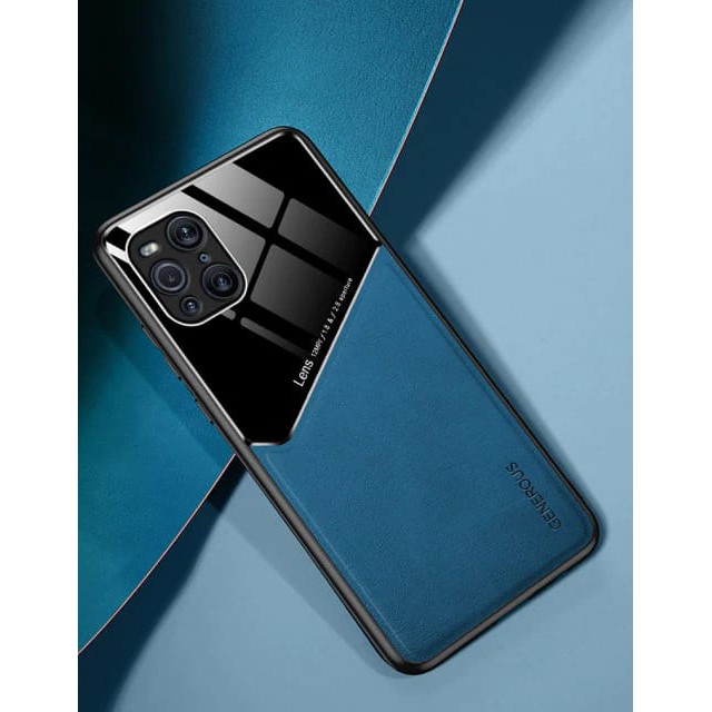 OPPO FIND X5 PRO 5G / FIND X3 PRO SOFT CASE PREMIUM PLEXIGLASS LEATHER