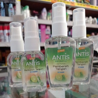 Image of Hand Sanitizer Spray dan GEL ANTIS Antiseptik Aroma Jeruk