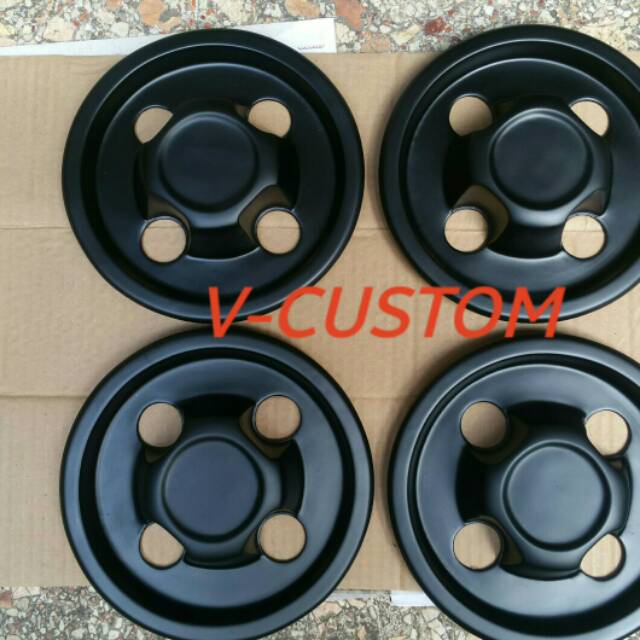 Dop velg kaleng mobil lubang 4 pcd 100