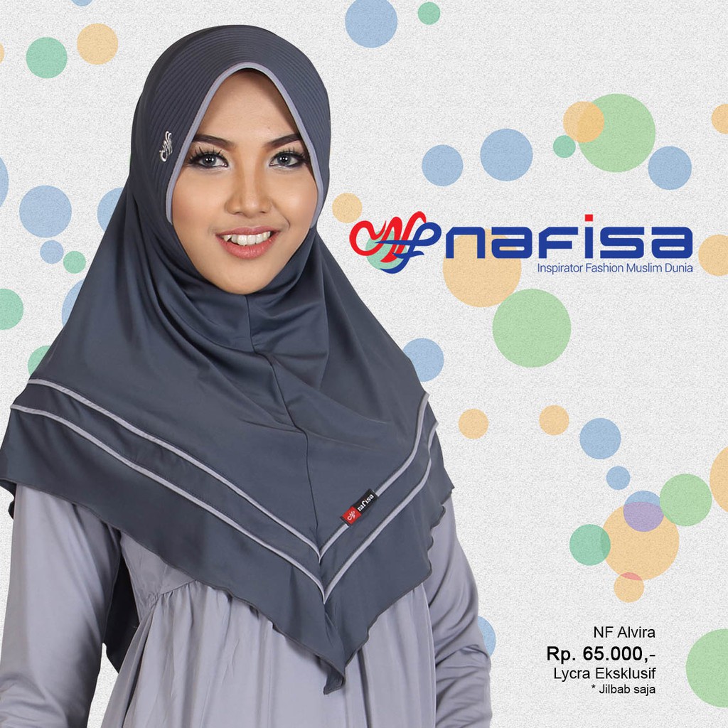 Fashion Muslim Wanita Hijab Jilbab Instan NF Alvira Nafisa (PROMO BULAN JULI 2018)