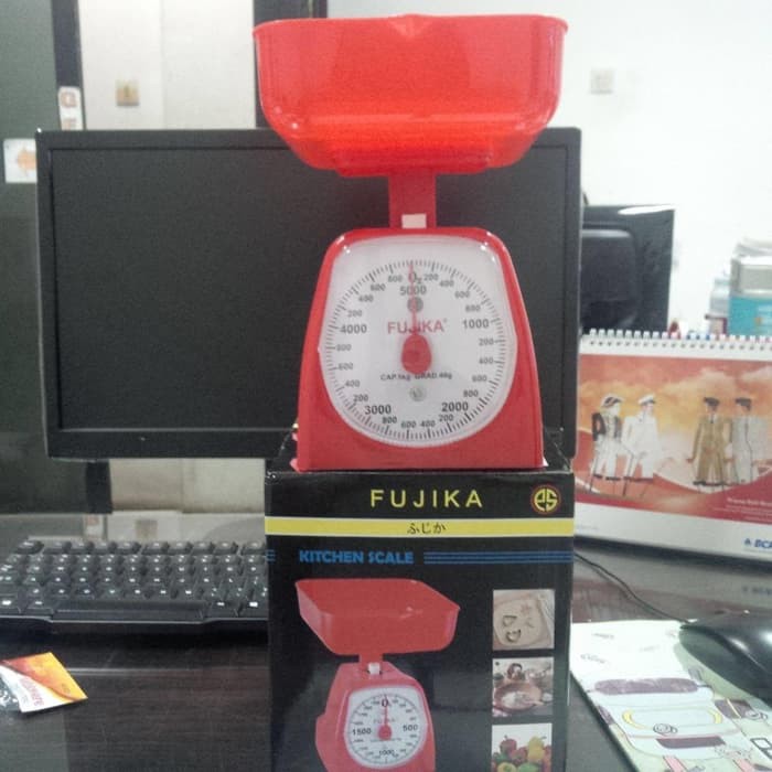 Timbangan kue/dapur FUJIKA 5 kg - Kitchen scale 5000 gram - Timbangan