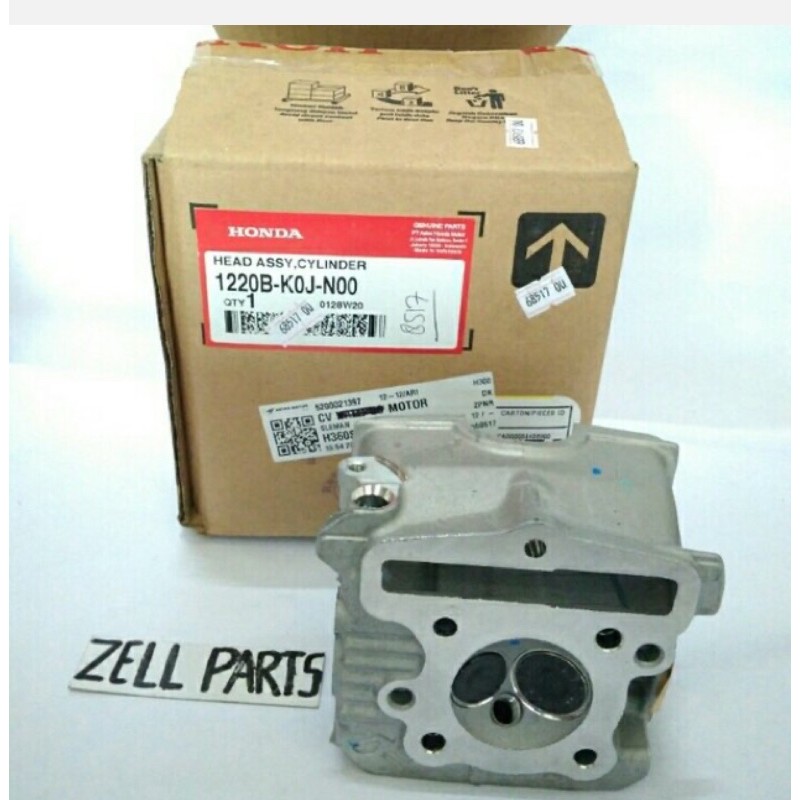 blok kop cop cylinder head Honda Genio new beat ECO sporty street LED 2020 ori AHM 1220b-k0j-n00