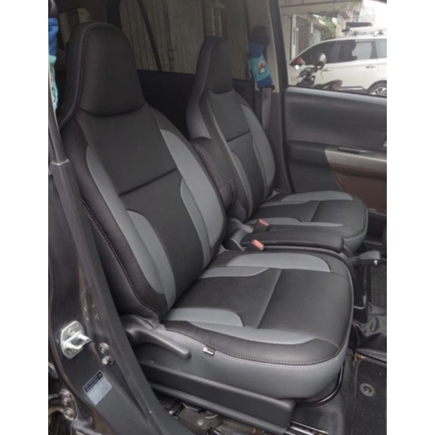 sarung jok calya/sigra bahan Ferrari