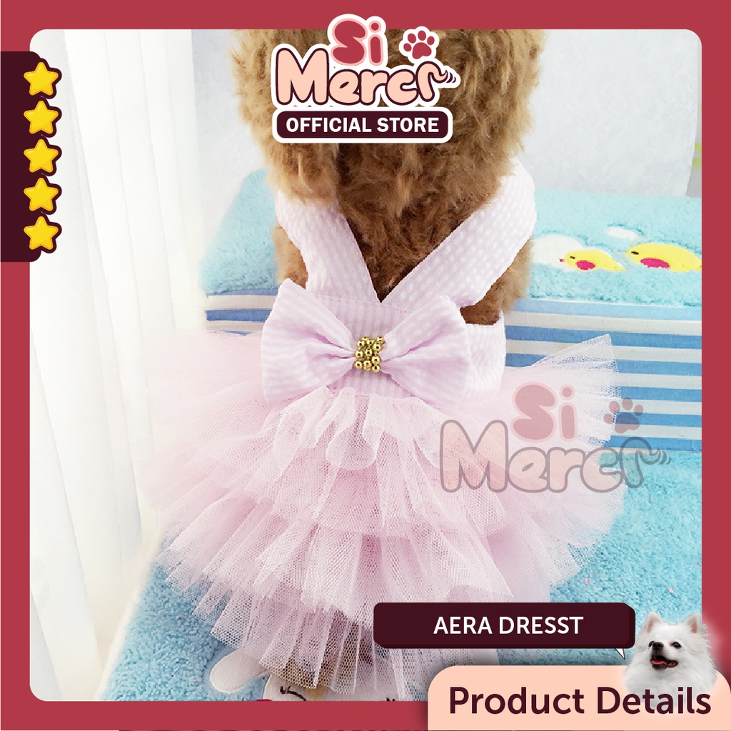 Baju Anjing Kucing Korea / Dress Anjing / Dress Anjing Korea / Baju Anjing / Harness Baju Anjing Kucing/ Harness Premium Anjing / Harness Lucu Anjing Kucing / Harness Korea / Ha-Eun Harness / Baju Anjing Korea