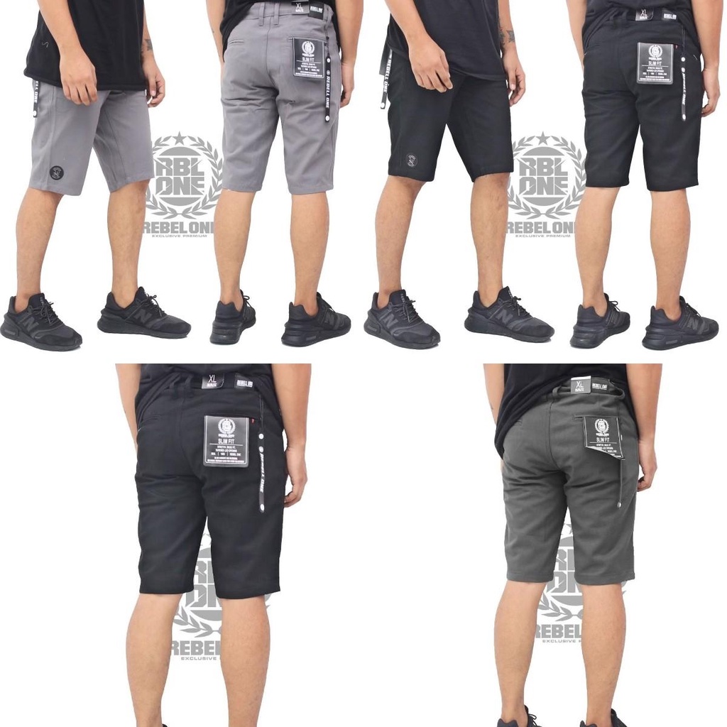 Celana Chino Panjang Pria Rebel one Original Premium Slimfit Ukuran M L XL