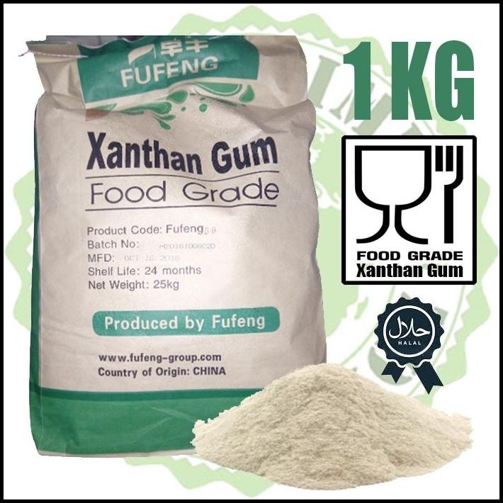 

Xanthan Gum Food Grade ( Emulsifier ) 1Kg