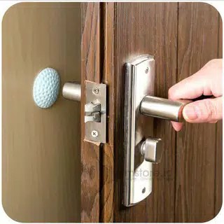 PENGAMAN PEGANGAN PINTU DINDING TEMBOK PENAHAN BENTURAN KODAKI/ GANJALAN PINTU/ BABY SAFETY
