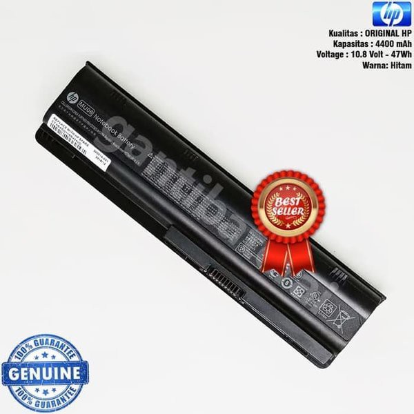 baterai batre laptop HP ORIGINAL 1000 CQ42 CQ43 431 G42 DM4 G4 G32 G42