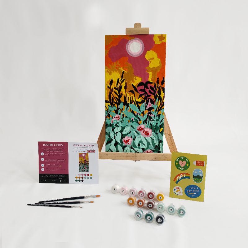 

Paint by Number - Pemandangan Bunga (Evening Flower)