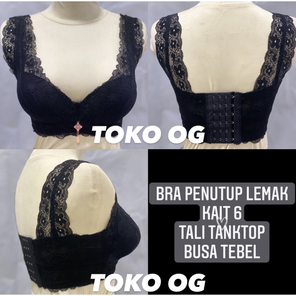 BRA PENUTUP LEMAK PUSH UP BH KAIT 6 KAWAT BESTSELLER BRUKAT RENDA SEKSI