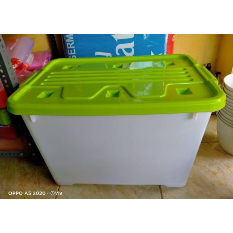 CONTAINER BOX EZY CB 130 LITER HIJAU