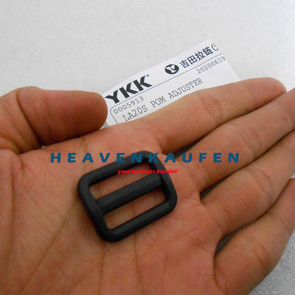 Ring Jalan / Adjuster Merk YKK 2 cm Poly Acetal Bagus Kuat