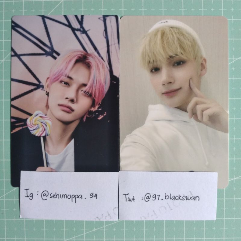 Bundle LD Minisode Yeonjun TXT SW + ld tccf Hueningkai M2U freeze  Lucky draw blue hour Yj Lollipop 